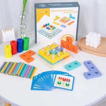 3 IN 1 Multifunctional Ferrule Game