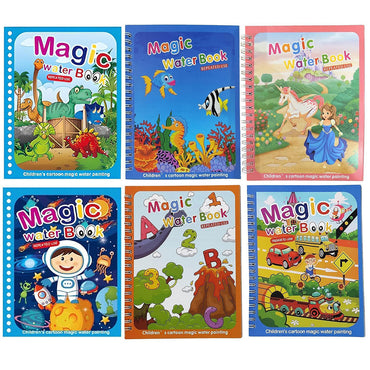 Magic Water Drawing Book Painting Drawing Toys Sensory Early Education Toys for Kids / 22FK211/ KL968 / KX-184
