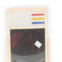 Wooden Double Sided Writing Board With Alphabet & Numbers