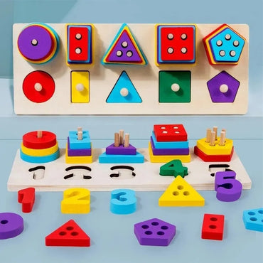 Multifunctional Shape Board Numbers