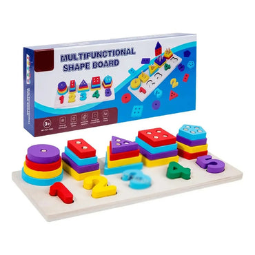 Multifunctional Shape Board Numbers