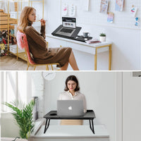 (NET) Desk Liftable Folding Small Table