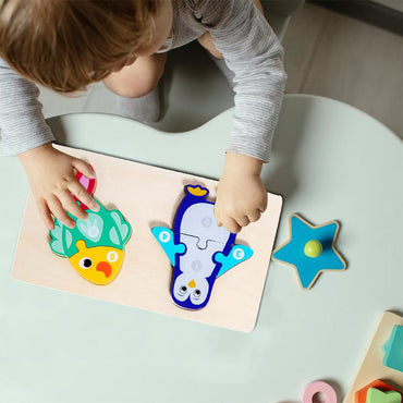 Wooden Animal Puzzle Toy
