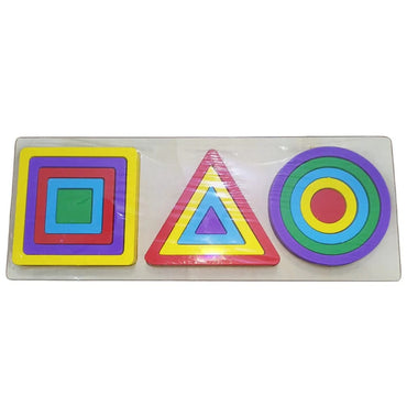Wooden Shape Matching Board