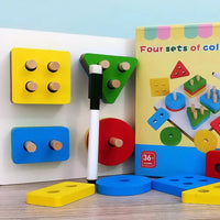 Four Sets Of Columns