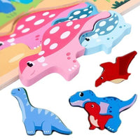 Puzzle Board 2 In 1 Wooden Educational With Marker