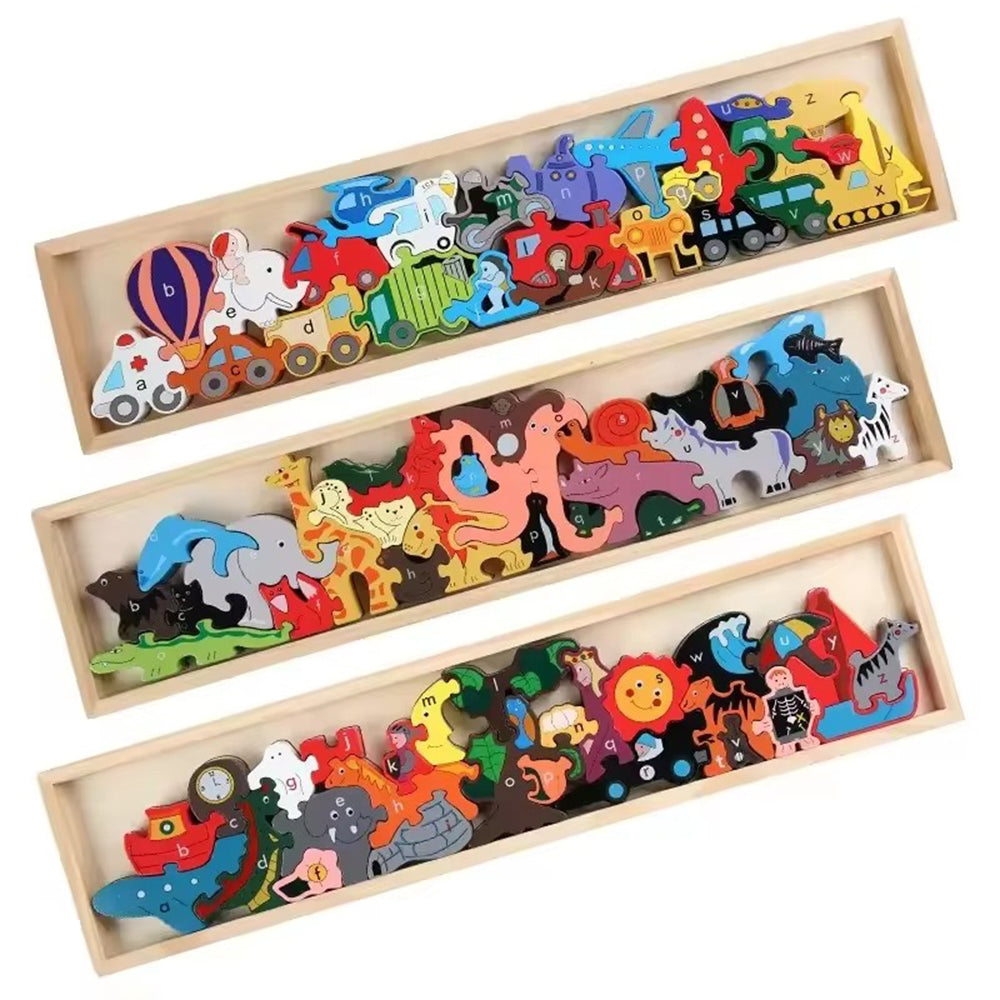 Wooden Shape Matching Balance Stacking Games Fine Motor Thinking Educational Toys