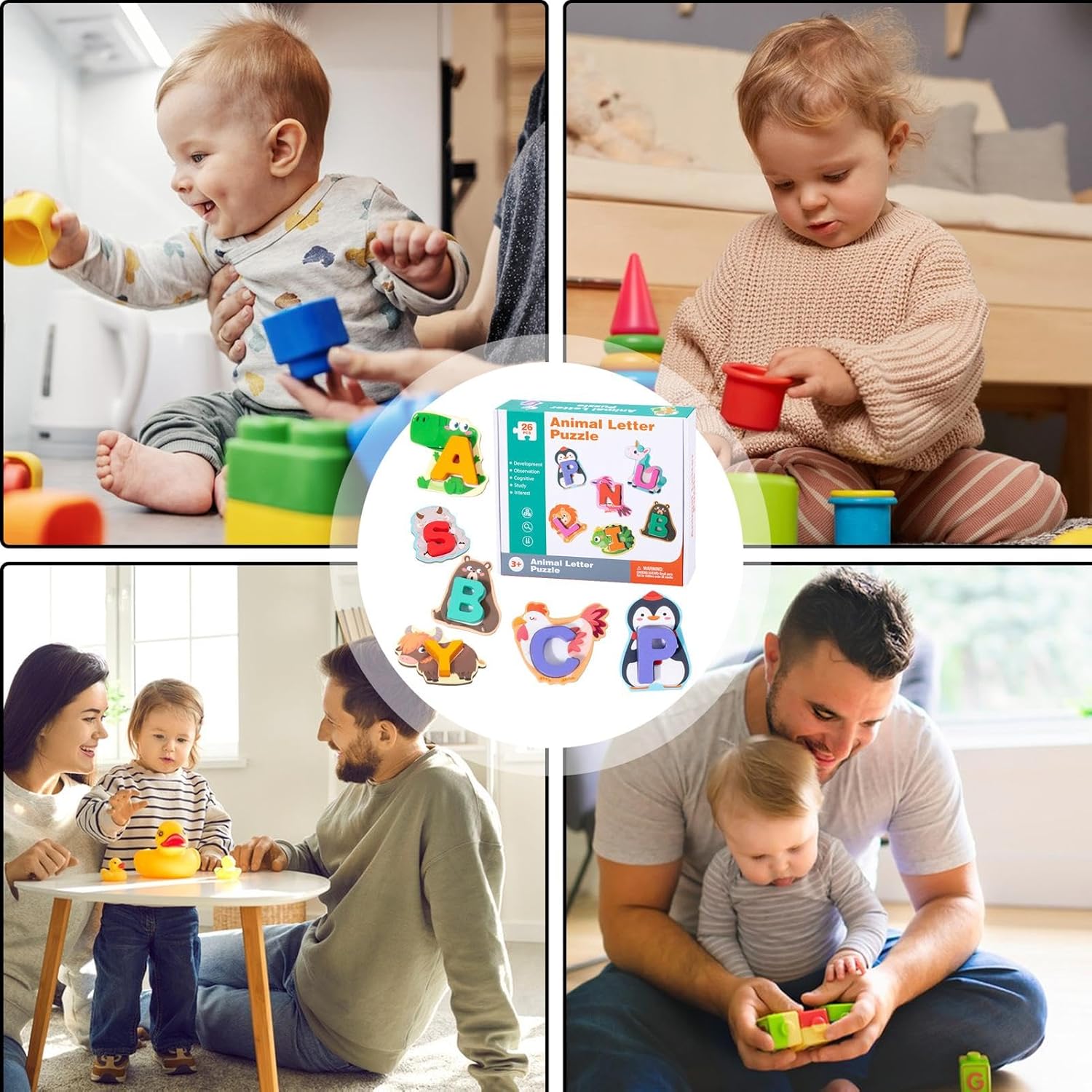 Animal Letter Puzzle