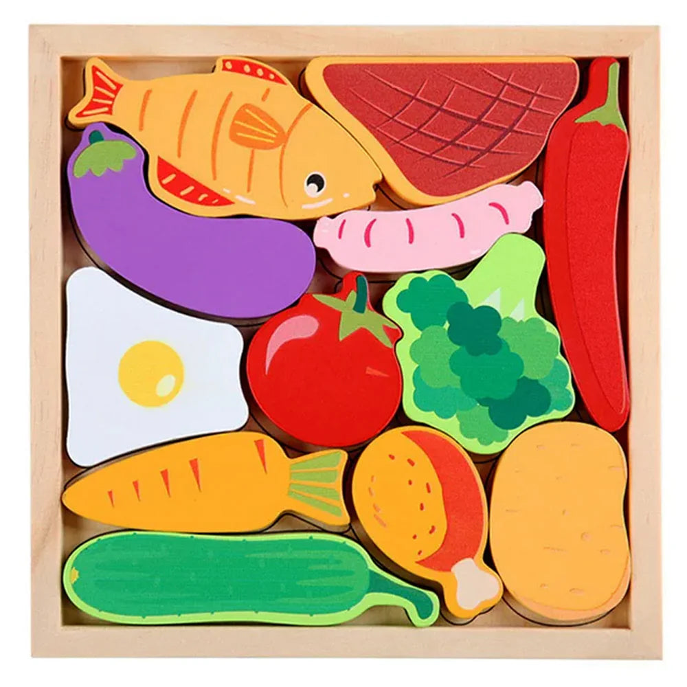 Wooden 3D Puzzle