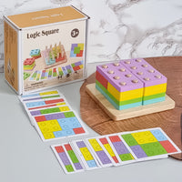 Wooden Logic Square Assembling Toy