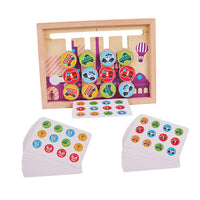 Learning Toys Slide Puzzle Color & Shape Matching Brain Teasers Game