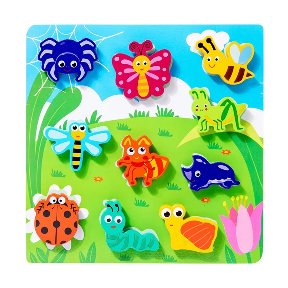 Wooden Puzzle With Velcro