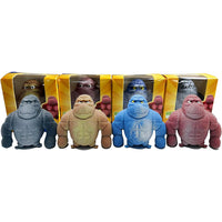 Funny Gray Rubber Monkey Toy