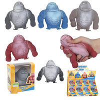 Funny Gray Rubber Monkey Toy