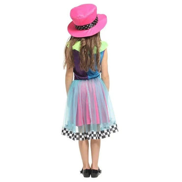 Jubilant girl clown Costume For Kids AB-591