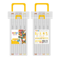 (NET) M&G Soft Brush Double-Tip Round Marker / 12 colors