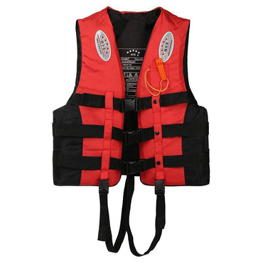 Life Jacket Water Sports Safety Vests Surfing Swimming Buoys Lifeguard with whistle Large