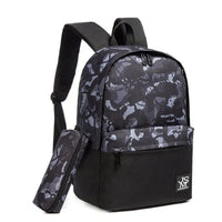 (NET) Backpack Waterproof Outdoor Short-distance Travel BackBag With Pencil Case