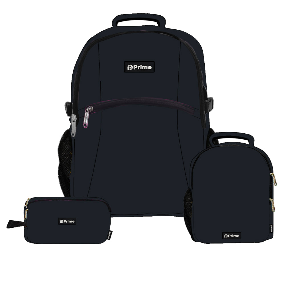 (NET) Prime Backpack Set Of 3 Pcs / PM-031