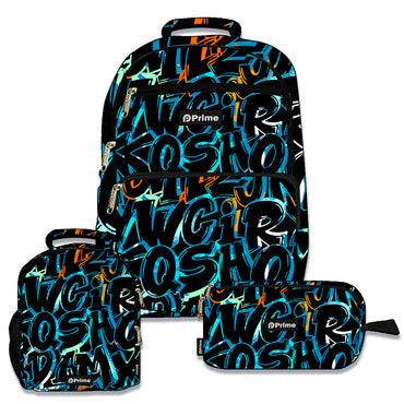 (NET) Prime Backpack Set Of 3 Pcs / PM-051