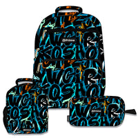 (NET) Prime Backpack Set Of 3 Pcs / PM-051