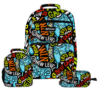 (NET) Prime Backpack Set Of 3 Pcs / P25-22