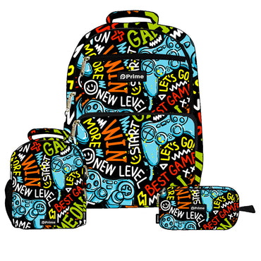 (NET) Prime Backpack Set Of 3 Pcs / P25-22