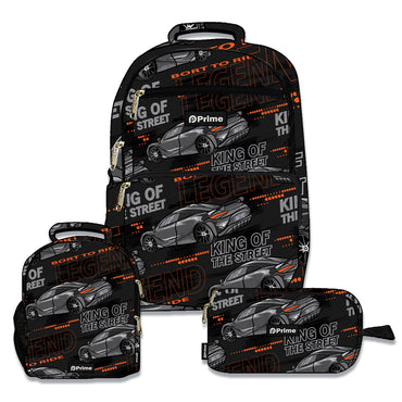 (NET) Prime Backpack Set Of 3 Pcs / PM-056