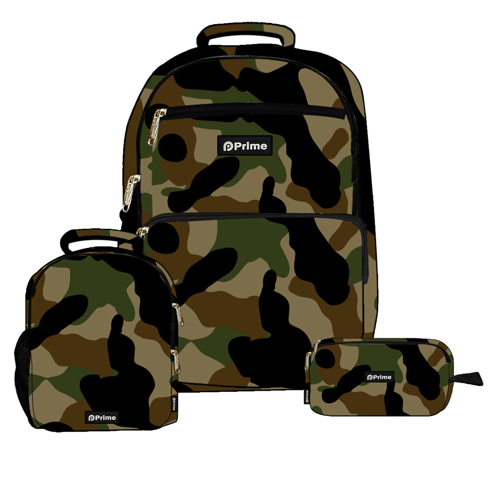 Netpreme (NET) Prime Backpack Set Of 3 Pcs / PM-036