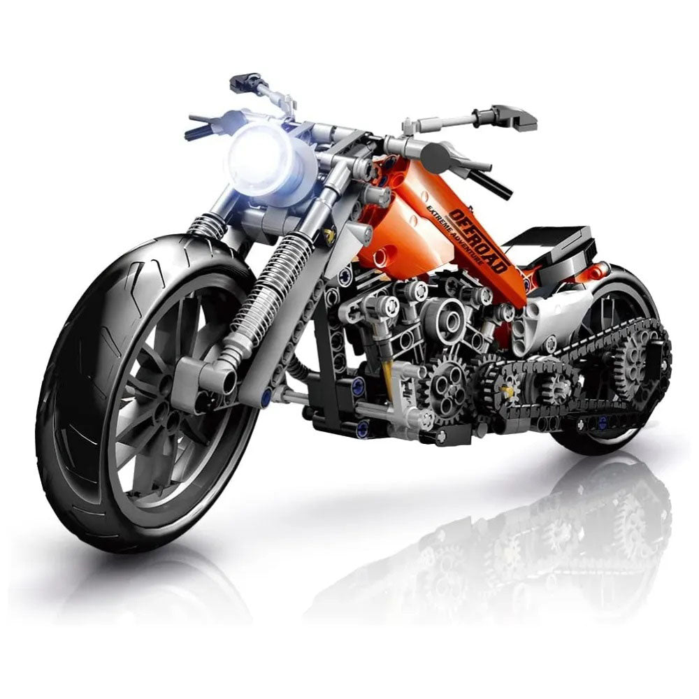 Racing motorcycle model building stones techinical creative building kit gift for adults collectors children building sets