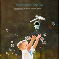 Mini Astronaut Drone with Lights Aircraft Suspended Induction Spaceship Robot Helicopter Toy Gift for Kids