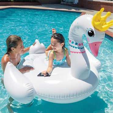 (NET) Intex Majestic Swan Ride-On