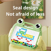 Magnetic Drawing Board for Kids Large Doodle Board With Magnet Beads And Pen Educantional Toys