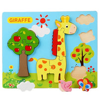 Engaging Wooden Animal Puzzles for Inquisitive Kids