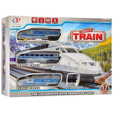 Electric Track Train with Light and Music