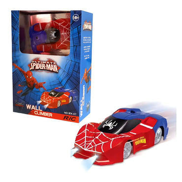 (Net)Remote Control SpiderMan 3D World Wall Climber Car