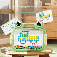 Magnetic Drawing Board for Kids Large Doodle Board With Magnet Beads And Pen Educantional Toys