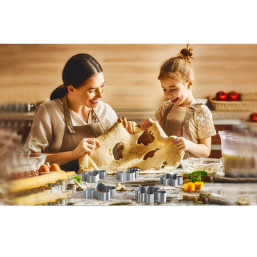 Stainless steel Biscuit Molds Baking Tools  7 pcs