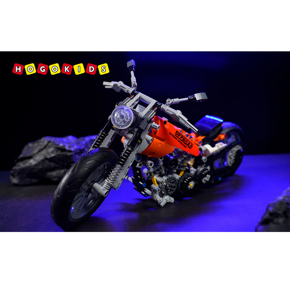 Racing motorcycle model building stones techinical creative building kit gift for adults collectors children building sets