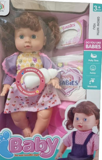 Cute Baby Doll with Nursing Tools