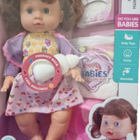 Cute Baby Doll with Nursing Tools