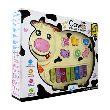 (Net)Musical Educational Piano with Cow Design