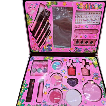 ( Net ) Stitch Washable Non-Toxic Cosmetic Makeup Toy With Makeup Bag