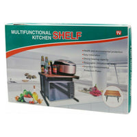 ( NET ) Kitchen Organizer Racks Metallic