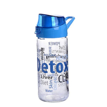 (Net) Herevin Sports Water Bottle - Detox Blue 500ML