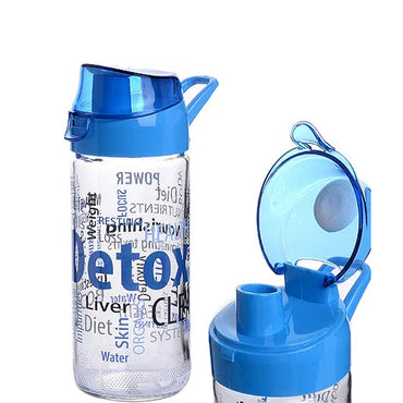 (Net) Herevin Sports Water Bottle - Detox Blue 500ML