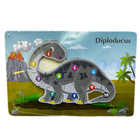 Captivating Wooden Animal and Dinosaur Puzzle Collection