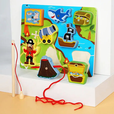 3D Adventure Fishing Jigsaw: Explore, Play, Learn