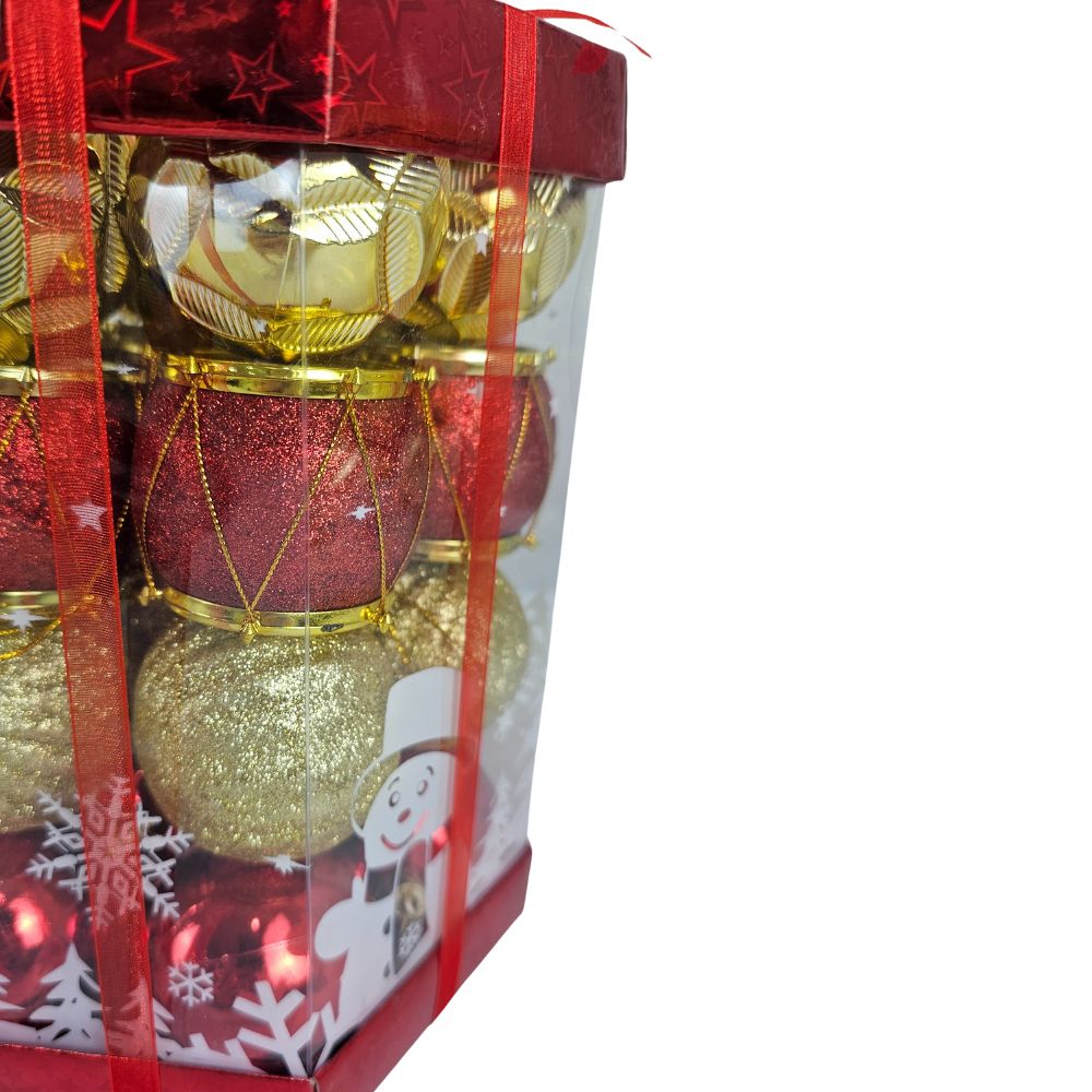 (Net) Christmas Balls Decoration Set