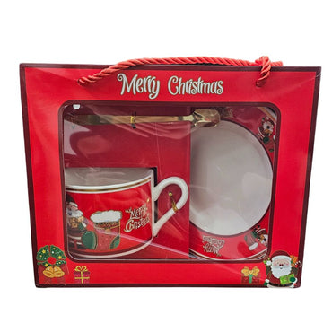 (Net) Christmas Mug Gift sET OF 3 PCS